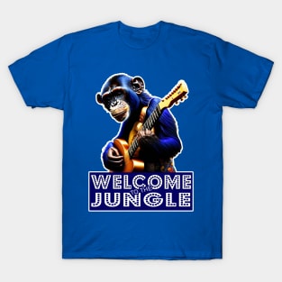 OG GUITARIST CHIMP - Welcome To The Jungle T-Shirt